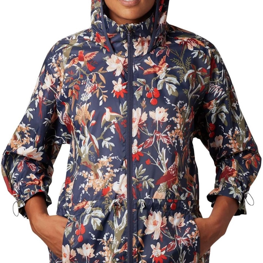 L Columbia Women's Inner Limits II Jacket - Nocturnal Birds Floral